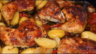 FRANGO ASSADO COM BATATAS E MAIONESE [upl. by Stoops]