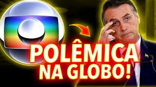 REPÓRTER DA TV GLOBO QUE ELOGIOU O BOLSONARO AO VIVO LEVOU BRONCA DOS CHEFES DA EMISSORA [upl. by Aihsakal]