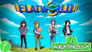 Flatworld FULL WALKTHROUGH Gameplay HD PC  NO COMMENTARY  PART 1 [upl. by Codi]