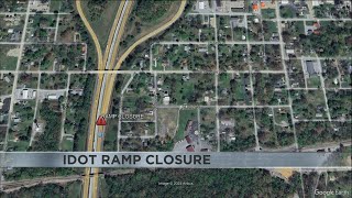 IDOT closes I57 onramps [upl. by Culbertson]