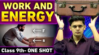 Work and Energy Complete Chapter🔥 CLASS 9th Science  NCERT covered  Prashant Kirad [upl. by Forward211]