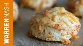 Cheese Scones Recipe  Easy baking at home  Recipes by Warren Nash [upl. by Abbi222]