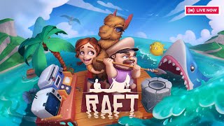 LETS COLLECT SUPPLIES IN RAFT WITH kratostheog4845  RAFT  MERMAID PLAYS girlgamer raft [upl. by Nuahsyar841]