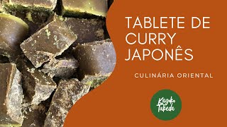 TABLETE DE CURRY JAPONÊS  CULINÁRIA JAPONESA [upl. by Nerfe]