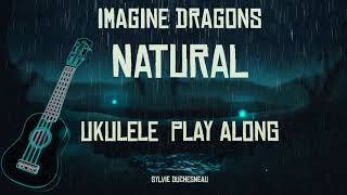 Natural  Imagine Dragons  UKULELE PLAY ALONG  Paroleslyrics Dm A [upl. by Aihsik]