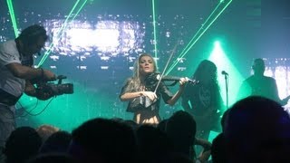 Leida plays Asturias amp Thunderstrucks  Electric violin Show [upl. by Stacee]