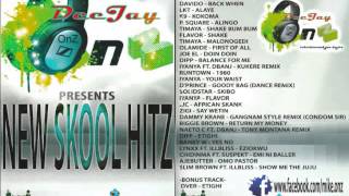 DJ ONZ  2013 NEW SKOOL NAIJA MEGA HITZ  Iyanya wizkid davido Flavor dbanj 2face [upl. by Zischke]