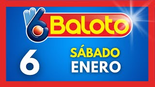 Resultados del BALOTO REVANCHA del sabado 6 de ENERO de 2024 💫✅💰 [upl. by Eessac]