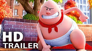 CAPTAIN UNDERPANTS  Trailer Deutsch German 2017 [upl. by Aizatsana]