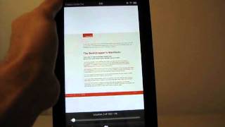 Reading PDFs on the Kindle Fire REDUX Using the Adobe Reader App [upl. by Euqinad846]