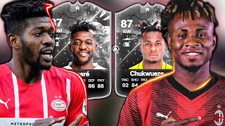 SHOWDOWN SANGARÉ VS CHUKWUEZE no FC24 QUAL É O MELHOR [upl. by Ocsisnarf]