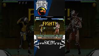 CYRAX VS SHAO KAHN  MORTAL KOMBAT TRILOGY  HIGH LEVEL EPIC FIGHT mortalkombat games [upl. by Aros721]