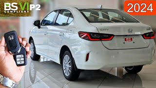 New Honda City 2024 V Base Model 5th Gen  On Road Price List  Mileage  Features  Specs [upl. by Kramal]