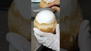 Success or Failure A Young Girls Amazing Coconut Kernel Removal [upl. by Costanza]