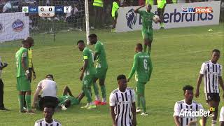 Chaos at Wadzanai Stadium➡Highlanders players dispute the decision GetThePicture Zimbabwe [upl. by Barris]