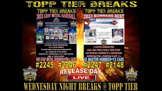 RELEASE DAY 2023 BOWMANS BEST BREAKS 2245 amp 2246  2023 LEAF METAL FULL CASE BREAKS 2247 amp 2248 [upl. by Allard23]