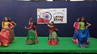 Parivara Badra Vatakam Song dance performance [upl. by Durrej]