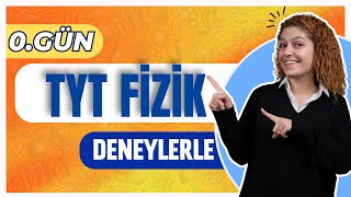 DENEYLERLE TYT FİZİK  Konu anlatım ve soru çözüm kampı [upl. by Galen]