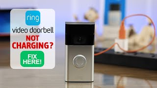 Ring Video Doorbell No Power Not Charging  Fixed Not Turning on Issue [upl. by Etnad]