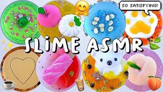 1 HOUR DIY CLAY SLIME ASMR 💖 HUGE SLIME COLLECTION [upl. by Ydrah765]