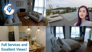 Luxurious Serviced Apartments  Rawai Beach Phuket  Mountain  Ocean Views from Rooftop Amenities [upl. by Howland]