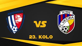 FC Viktoria Plzeň vs Fk PardubiceHighlight [upl. by Zischke]