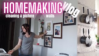 💕 Homemaking Vlog • Sahm Of 3 • Cleaning • Decorating [upl. by Annitsirhc]