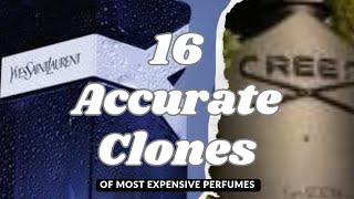 16 Best Accurate Clones of Expensive Perfumes  Last one is the Best Clone of Rasasi Hawas [upl. by Kunz]