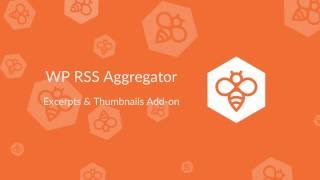 WP RSS Aggregator  Excerpts amp Thumbnails Addon [upl. by Haletky715]