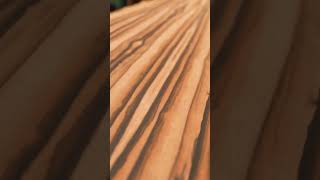 Macassar Ebony Wood Veneer Sheets woodworking plywood [upl. by Ricoriki]