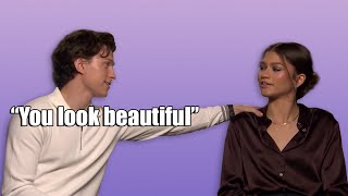 Tom Holland and Zendaya being adorable for 5 minutes [upl. by Shafer]