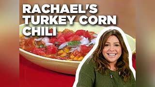 Rachael Rays Turkey Corn Chili  30 Minute Meals  Food Network [upl. by Naj]