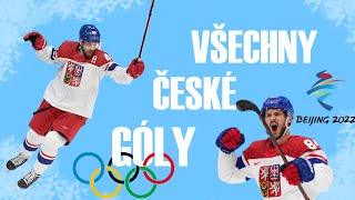 Všechny České góly na ZOH Peking 2022  skupina Olympics Czechia [upl. by Ert548]