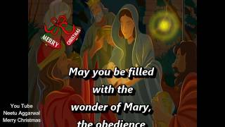 Christmas Eve PrayerChristmas PrayerMerry ChristmasBlessingWishesAnimatedGreetings [upl. by Bromleigh]