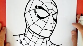 COME DISEGNARE SPIDERMAN [upl. by Bixby]