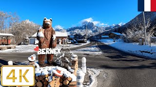 Bernex France  Winter 2022【4K】 [upl. by Langham703]