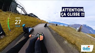 SKYLINE LUGE QUEENSTOWN  IMPOSSIBLE DALLER PLUS VITE ⚠️🚑 [upl. by Buhler391]