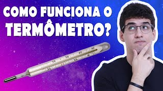 COMO FUNCIONA O TERMÔMETRO  Termometria 03  Minuto Exatas [upl. by Nolyag]