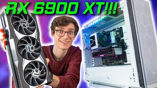 My INSANE RX 6900 XT Gaming PC Build 2021  Ryzen 5900X w 4K Gameplay 1440p Benchmarks AD [upl. by Ledoux403]