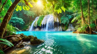 relaxing sleep music for babies with nature sounds waterfall sounds soothing music for babies [upl. by Aeniah]