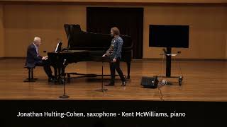 John Williams — Escapades for alto saxophone and piano [upl. by Petrine]