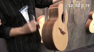 Lowden Guitars  George Lowden Cuban Mahogany  NAMM 2010 [upl. by Fransen164]