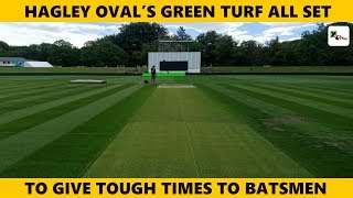 Watch Hagley Oval curator warns batsmen to have tough times on the wicket [upl. by Brocky]