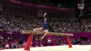 Aliya Mustafina 2012 Olympic Beam AA [upl. by Eelyrag125]