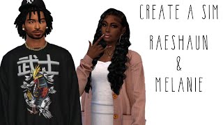 SIMS 4 CAS  CC LINKS ⏐How to make realistic sims ⏐ Melanie ❤️ RaeShaun [upl. by Zilvia]