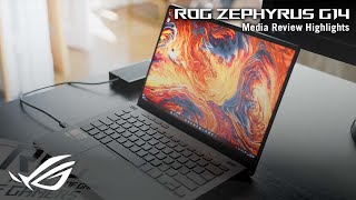 ROG Zephyrus G14  Review Highlights  ROG [upl. by Decima]