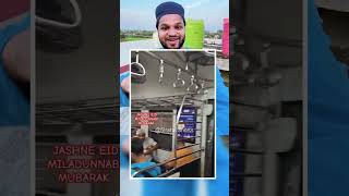 Mumbai Local Train Me Jashne Eid Milad Ka Prachar [upl. by Suez913]