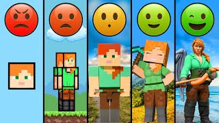 minecraft with different emoji compilation [upl. by Miche]