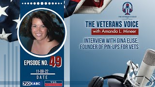 An Interview with Gina Elise founder of PinUps for Vets [upl. by Tomasz83]