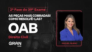 2ª Fase do 39º Exame da OAB  As peças mais cobradas Como resolvêlas  Direito Civil [upl. by Rumit211]